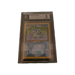 Blastoise Set Base Unlimited Eng Holo Rare Beckett 8 2/102 Pokemon Starter - Image 2