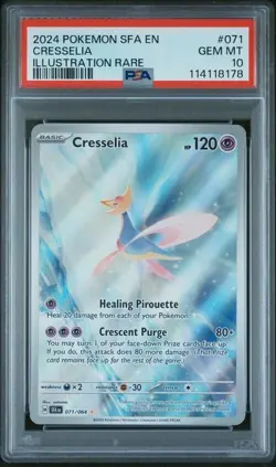 Cresselia 071/064 SV: Shrouded Fable - PSA 10 - Image 1