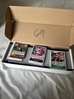 One piece OP09 tcg bulk lot NEVER PLAYED WITH 600+ cards Pack Fresh - Image 1