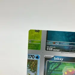 Pokemon Error Miscut Card Inkay Reverse Holo Obsidian Flames 137/197 LP - Image 3
