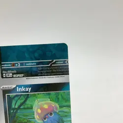 Pokemon Error Miscut Card Inkay Reverse Holo Obsidian Flames 137/197 LP - Image 4