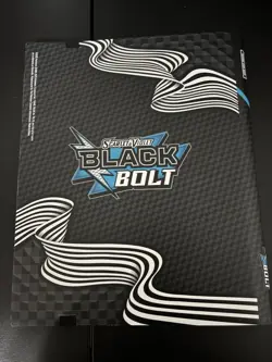 Pokemon Black Bolt Binder Only TCG Scarlet And Violet Brand New Binder For Cards - Image 2