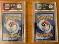 2x Pokemon TCG ACE Graded Cards Bundle RAPIDASH #189 Destined Rivals - Image 4