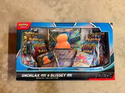Pokemon Trading Card Game Snorlax ex and Blissey ex Special Collection Box - Image 1