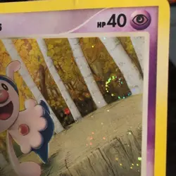 Mime Jr DP22 Black Star Promo Holo With Swirl Pokemon Card LP Condition - Image 2