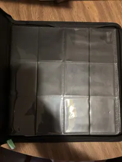 Vault X Premium Exo-Tec Zip Binder - 9 Pocket Trading Card Album Folder Black - Image 3