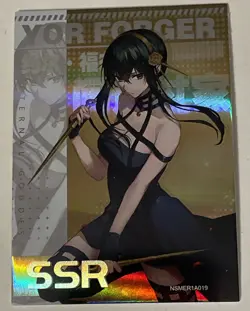 Yor Forger SSR NSMER1A019 Goddess Feast 5 Goddess Story Anime Card - Image 1