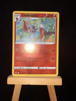 CINDERACE - 35/202 Sword & Shield NM - Reverse Holo - Pokemon TCG Card - Image 4
