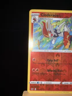 CINDERACE - 35/202 Sword & Shield NM - Reverse Holo - Pokemon TCG Card - Image 5