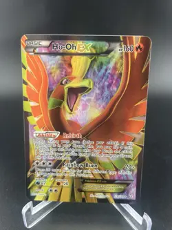 Ho-Oh EX Full Art Holo Card 119/124 Dragons Exalted LP - Image 1