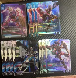 Lot Of All Legend Rares For The Gundam Card Game, Very Playable All NM+ - Image 1