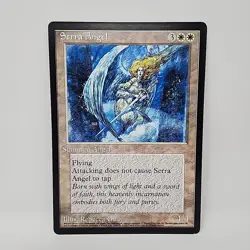 Magic The Gathering MTG Serra Angel (Guay) Oversized 6" X 9" Promo Card (1996) - Image 1