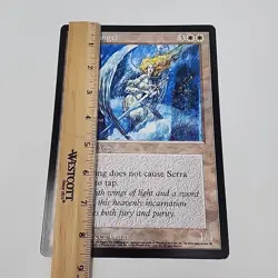 Magic The Gathering MTG Serra Angel (Guay) Oversized 6" X 9" Promo Card (1996) - Image 3