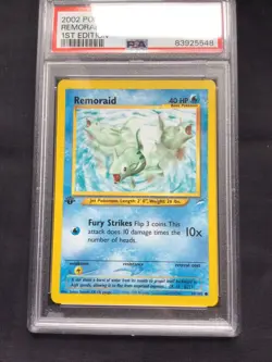 Pokemon Cards: 1st Edition Neo Destiny Common: Remoraid 80/105: PSA 9 - Image 2