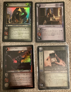LOTR TCG Rare Foil card lot from set 11 Shadows and set 12 Black Rider NM - Image 3