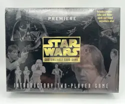 Star Wars Premiere Customizable Card Game Introductory 2-Player Game 1995 Sealed 73000403607 - Image 1