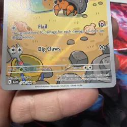 Dwebble 129/086 Black Bolt Pokemon TCG Card Fresh From Pack NM - Image 3