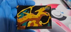 Pokemon Topps Movie card HOLO /Black label/ no.35 "The Fight Rages" - Image 1