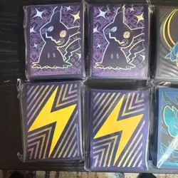 Lot of 7!! Assorted Pokemon TCG ETB Card Sleeves - Image 2