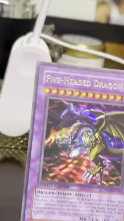 Yu-Gi-Oh! Five-Headed Dragon Starter Deck Card Limited Edition Holo Rare - Image 2