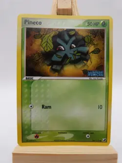 Pokemon Reverse Foil Card : Pineco 66/115 (Ex Unseen Forces) - Image 1