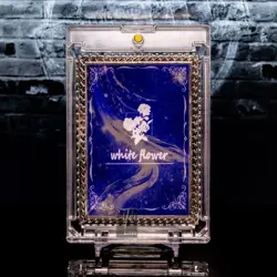 Jessie Silver Metal Framed Waifu Trading Card Jewel Encrusted Pokemon BC-02 - Image 3