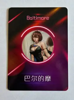Goddess Story ACG Azur Lane Baltimore Anime Waifu Doujin Card - Image 2