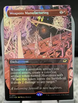 Weapons Manufacturing (Borderless) Edge of Eternities Foil - Image 1