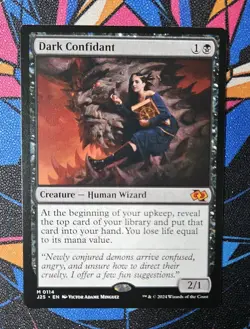 Dark Confidant NM Regular MTG Foundations Jumpstart J25 Unplayed Magic Gathering - Image 1
