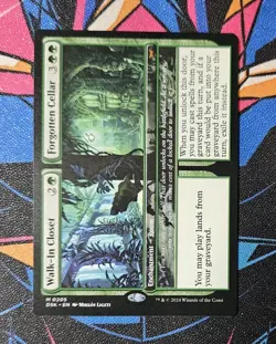 Walk-in Closet / Forgotten Cellar NM Regular MTG Duskmourn DSK Unplayed Magic - Image 1