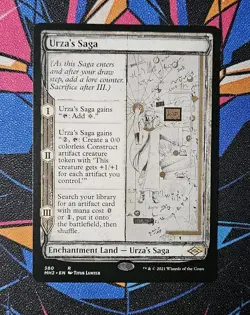 Urza's Saga NM Showcase MTG Modern Horizons 2 MH2 Unplayed Magic The Gathering - Image 1