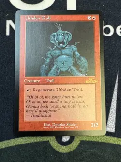 mtg uthden troll retro frame 30th anniversary - Image 1