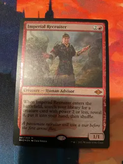 MTG Modern Horizons 2 Imperial Recruiter Foil Etched - Image 1