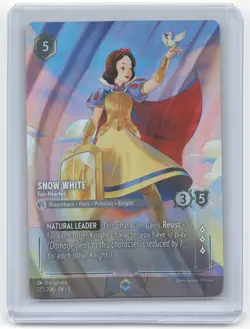2024 Lorcana Snow White (Fair-Hearted) Shimmering Skies #72/204 Enchanted NM - Image 1