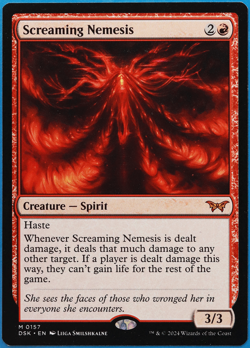Screaming Nemesis Duskmourn: House of Horror NM CARD (506760) ABUGames - Image 1