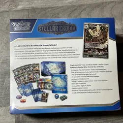 Pokemon Center Stellar Crown Elite Trainer Box ETB - SEALED IN HAND - Image 3