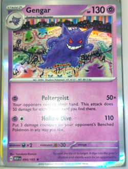 Pokemon Gengar #94 Trading Card Game CCG Holo - Image 1