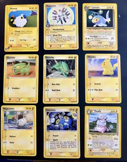 NM Pokemon 18 Card Lot Rares Common Uncommon WOTC English 2005 - Image 1