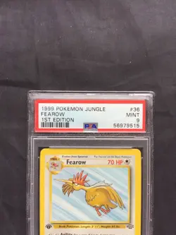 Pokemon Cards: Jungle 1st Edition Uncommon: Fearow 36/64 PSA 9 - Image 3