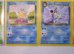 Vintage Pokemon Card Lot! Charizard Blastoise Fire Pokemon Cards! Different Sets - Image 3