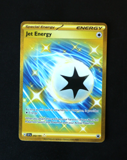Pokemon Card TCG - Jet Energy 252/191 - Surging Sparks - Hyper Rare - NM ⭐ - Image 1