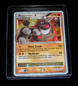 2008 AUTH. POKEMON TCG RHYPERIOR Lv. X 170 HP Holo TRUE PROMO DP29 NM - Image 1