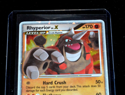 2008 AUTH. POKEMON TCG RHYPERIOR Lv. X 170 HP Holo TRUE PROMO DP29 NM - Image 2