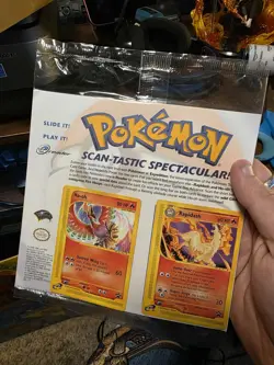 Pokemon Scan-Tastic Spectacular Ho-oh and Rapidash Promo Sealed - Image 1