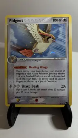 Pokemon TCG Pidgeot POP Series 2 Unlimited Holo Rare NM - Image 2