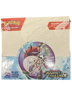 Pokemon TCG SV09 Journey Together Enhanced Factory Sealed Booster Box & Toppe - Image 1