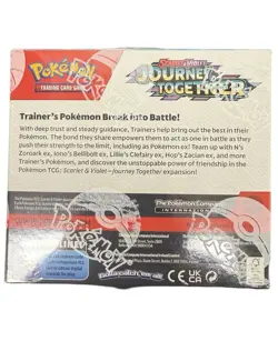 Pokemon TCG SV09 Journey Together Enhanced Factory Sealed Booster Box & Toppe - Image 2
