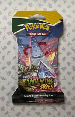 2021 Pokemon SWSH Evolving Skies Sleeved Booster Pack Duraludon Art (1/4) - Image 2