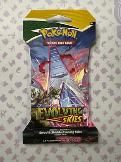 2021 Pokemon SWSH Evolving Skies Sleeved Booster Pack Duraludon Art (1/4) - Image 4