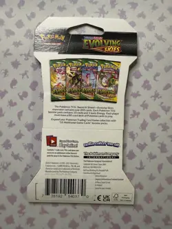 2021 Pokemon SWSH Evolving Skies Sleeved Booster Pack Duraludon Art (1/4) - Image 5